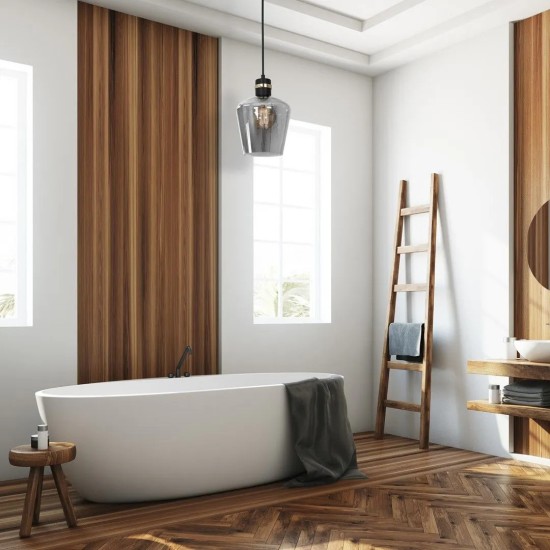 ΜΟΝΟΦΩΤΟ SMOKE ΚΡΕΜΑΣΤΟ RICHMOND 1XE27 ΜΟΝΟΦΩΤΟ SMOKE ΚΡΕΜΑΣΤΟ RICHMOND 1XE27