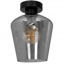 ΜΟΝΟΦΩΤΟ SMOKE ΟΡΟΦΗΣ SANTIAGO 1XE27