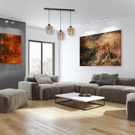 Κρεμαστό φωτιστικό SANTIAGO AMBER 3xE27 MLP6610