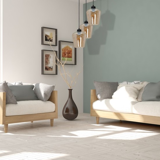 Κρεμαστό φωτιστικό SANTIAGO AMBER 3xE27 MLP6613