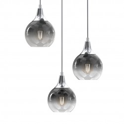 ΚΡΕΜΑΣΤΟ ΦΩΤΙΣΤΙΚΟ MONTE ΧΡΩΜΙΟ 3XE27