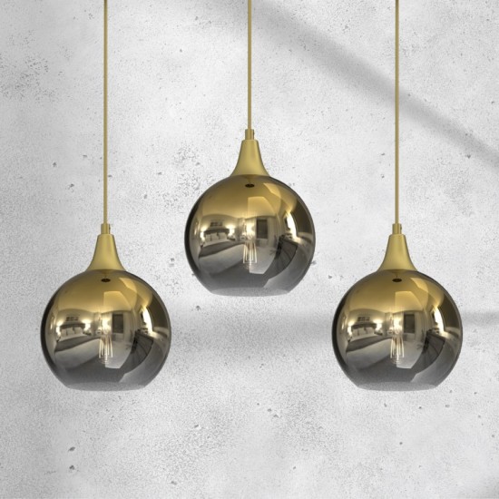 ΚΡΕΜΑΣΤΟ ΦΩΤΙΣΤΙΚΟ ΡΑΓΑ MONTE GOLD 3XE27