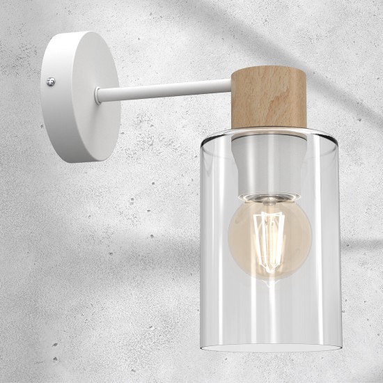 Φωτιστικό τοίχου MADERA 1xE27 Φωτιστικό τοίχου MADERA 1xE27