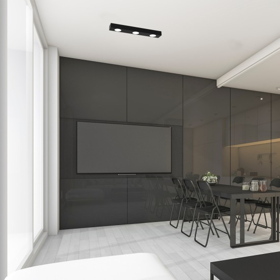 ΦΩΤΙΣΤΙΚΟ ΟΡΟΦΗΣ ALEXANDER  ΜΑΥΡΟ 3XGX53