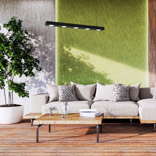 ΚΡΕΜΑΣΤΟ ΦΩΤΙΣΤΙΚΟ  ΜΑΥΡΟ ALEXANDER 5XGX53