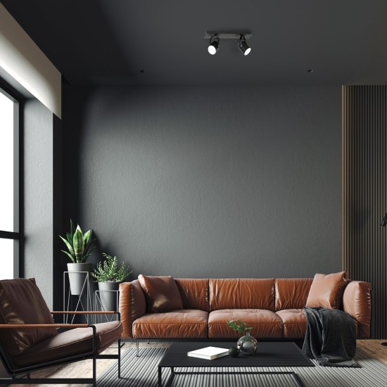 ΣΠΟΤ ΜΑΥΡΟ PIGO 2XGU10 